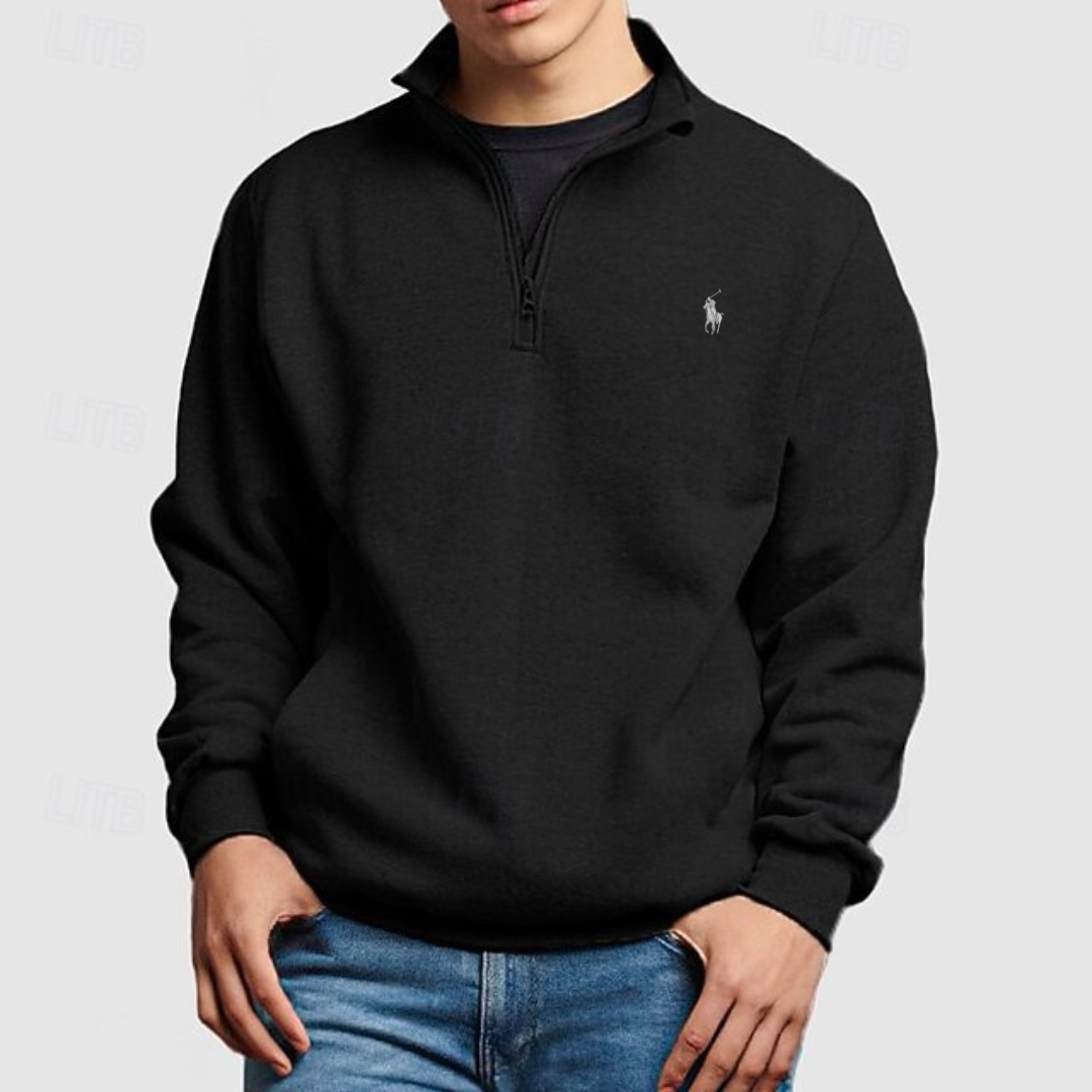 RL™ Heren Sweatshirt met Halve Rits