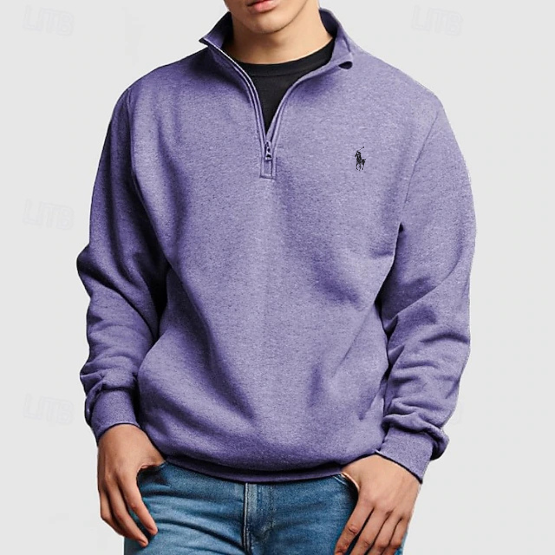 RL™ Heren Sweatshirt met Halve Rits
