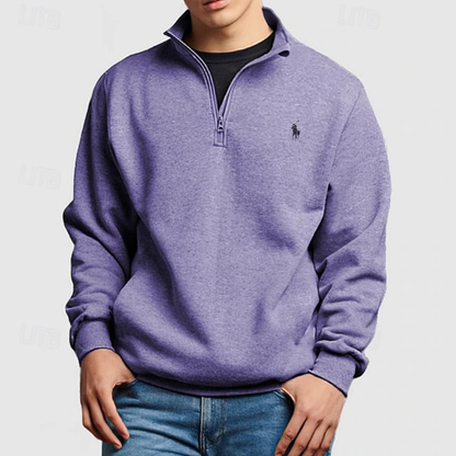 RL™ Heren Sweatshirt met Halve Rits