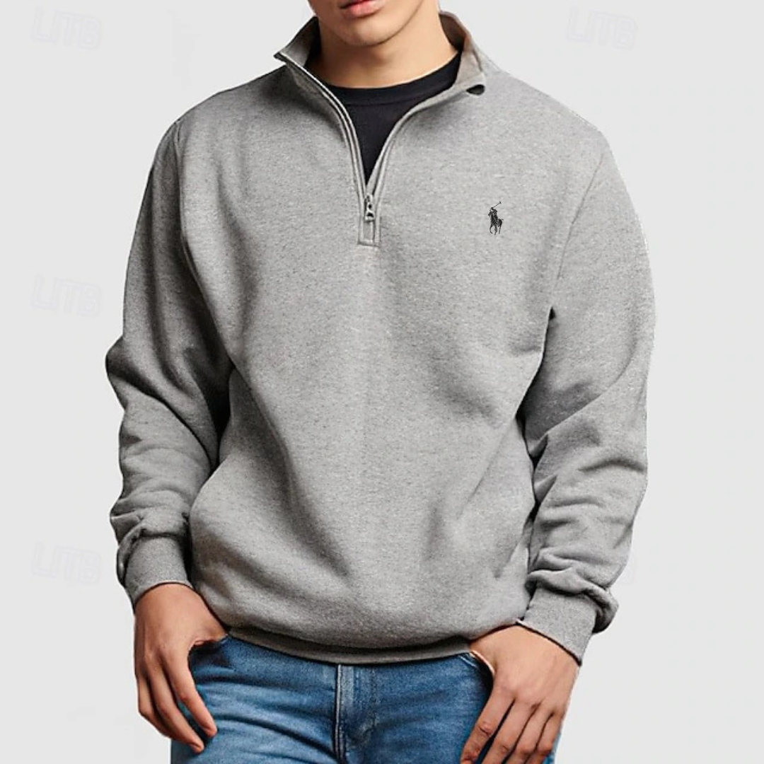 RL™ Heren Sweatshirt met Halve Rits