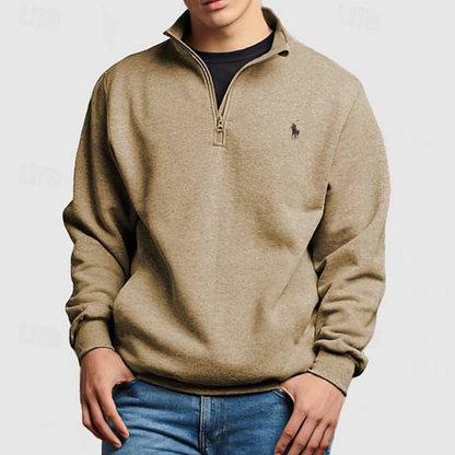 RL™ Heren Sweatshirt met Halve Rits