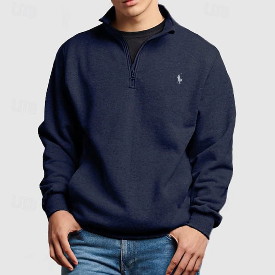 RL™ Heren Sweatshirt met Halve Rits