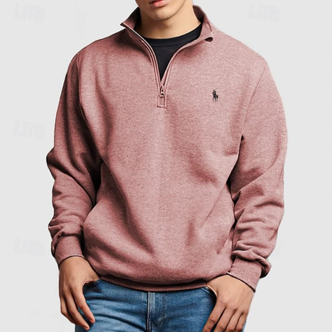 RL™ Heren Sweatshirt met Halve Rits