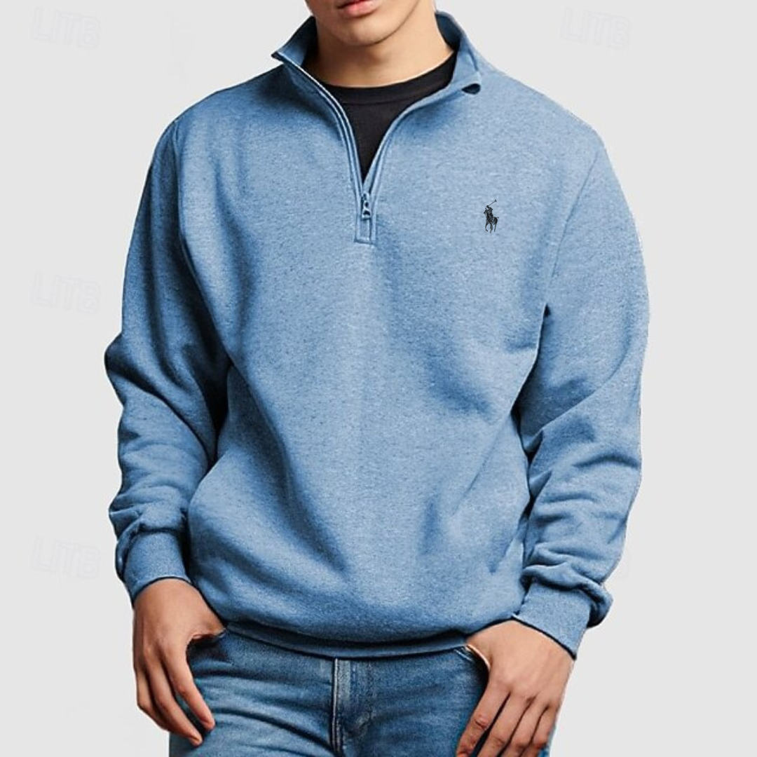 RL™ Heren Sweatshirt met Halve Rits