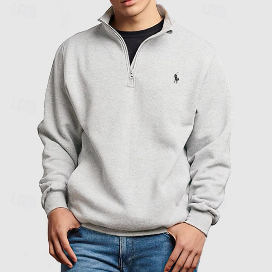 RL™ Heren Sweatshirt met Halve Rits