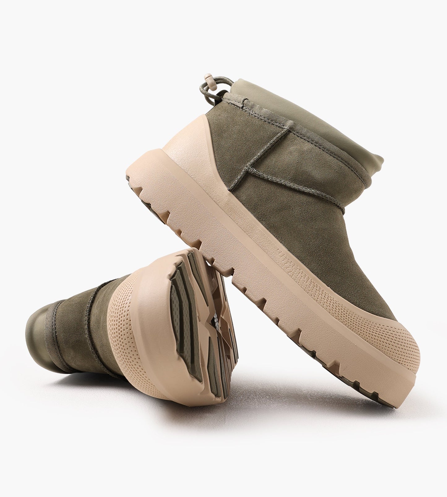 UGG M CL Ultra Mini Weather Hybrid Burnt Olive Mustard Seed