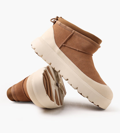 UGG M CL Ultra Mini Weather Hybrid Chestnut Whitecap