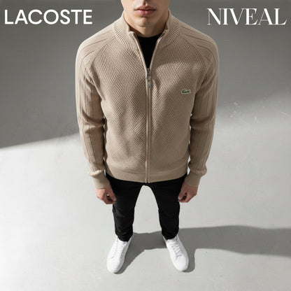 LC Heren Textured Zip-Up Trui